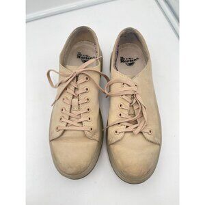 Dr. Martens Dante Beige Leather Casual Sneakers Unisex
